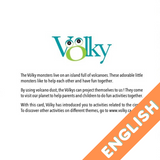 Carte de souhait Völky JOYEUSES FÊTES - en anglais