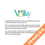 Carte de souhait Völky JOYEUSES FÊTES - en français